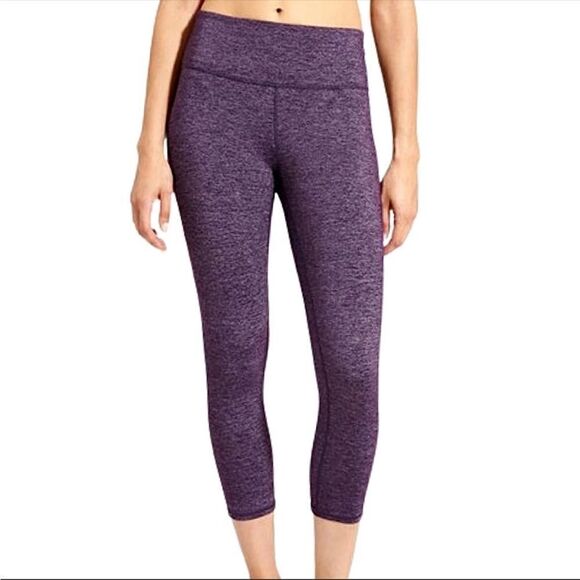 Athleta Pants - Athleta Purple High-Rise Quest Capri Leggings size small